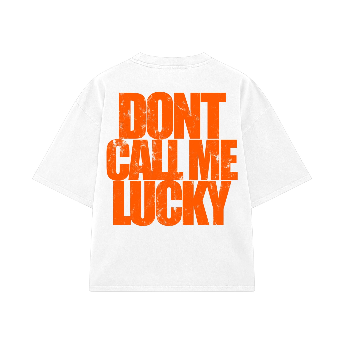 DCML "ACE BOOGIE" (BOF EDITION) Quarter Sleeve Tee - White/Orange