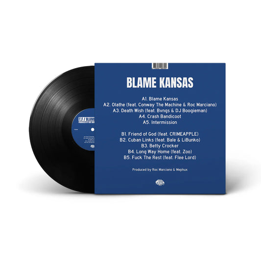 "BLAME KANSAS" Collectors Vinyl