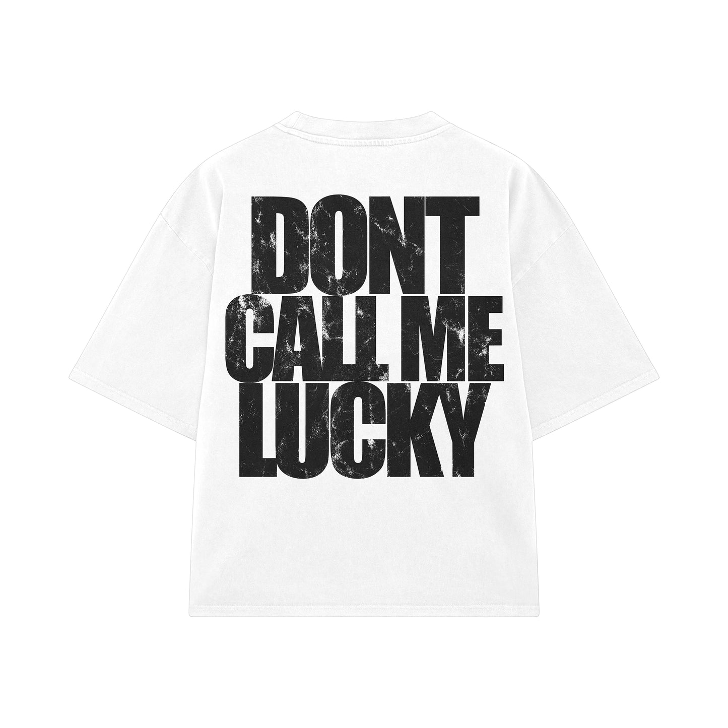 DCML "ACE BOOGIE" Quarter Sleeve Tee - White