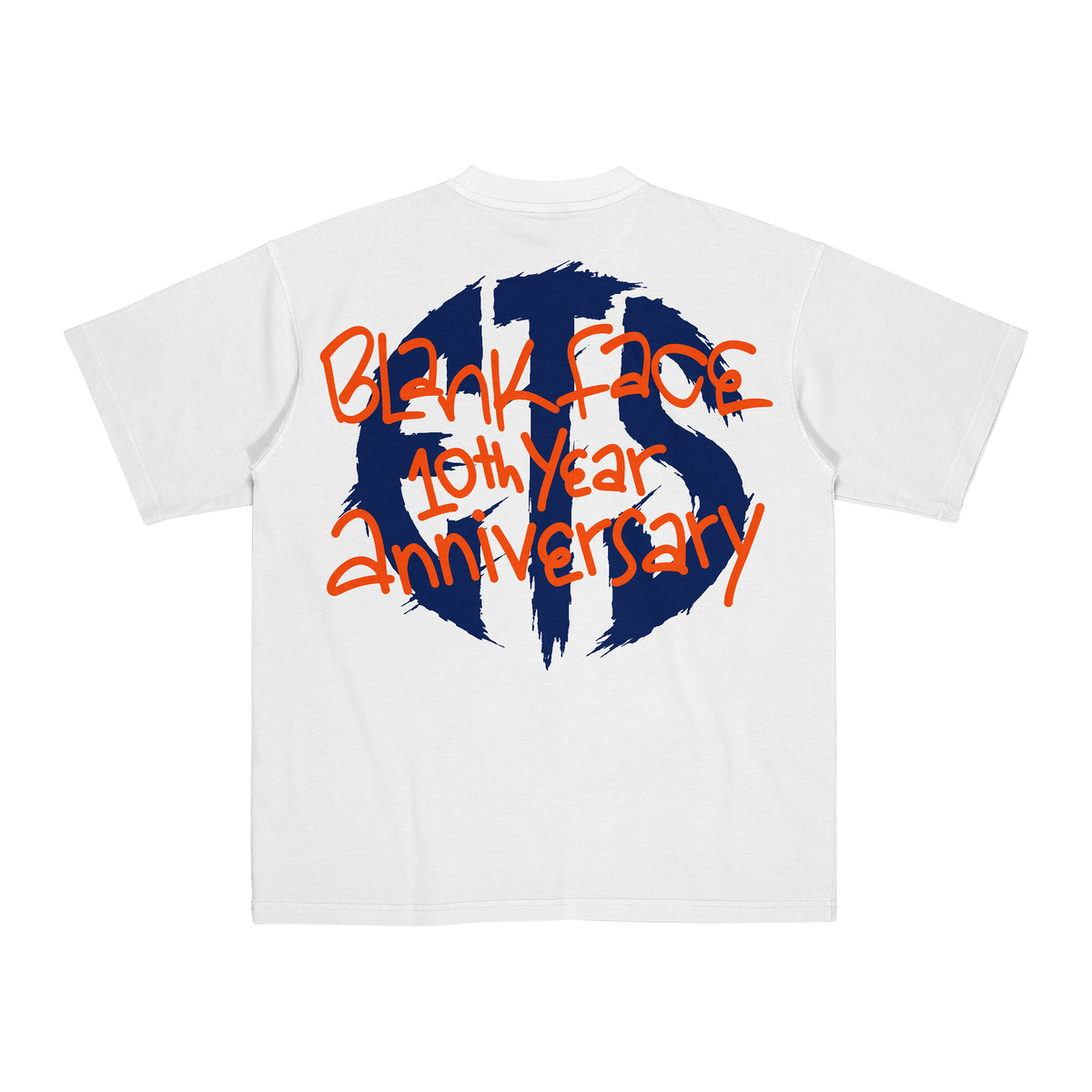 BLANK FACE ANNIVERSARY TEE