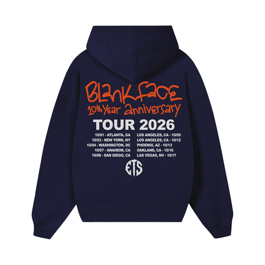 BLANK FACE ANNIVERSARY HEAVYWEIGHT PRO-CLUB HOODIE