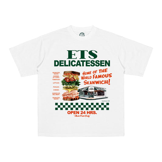 "SKANWICH" TEE