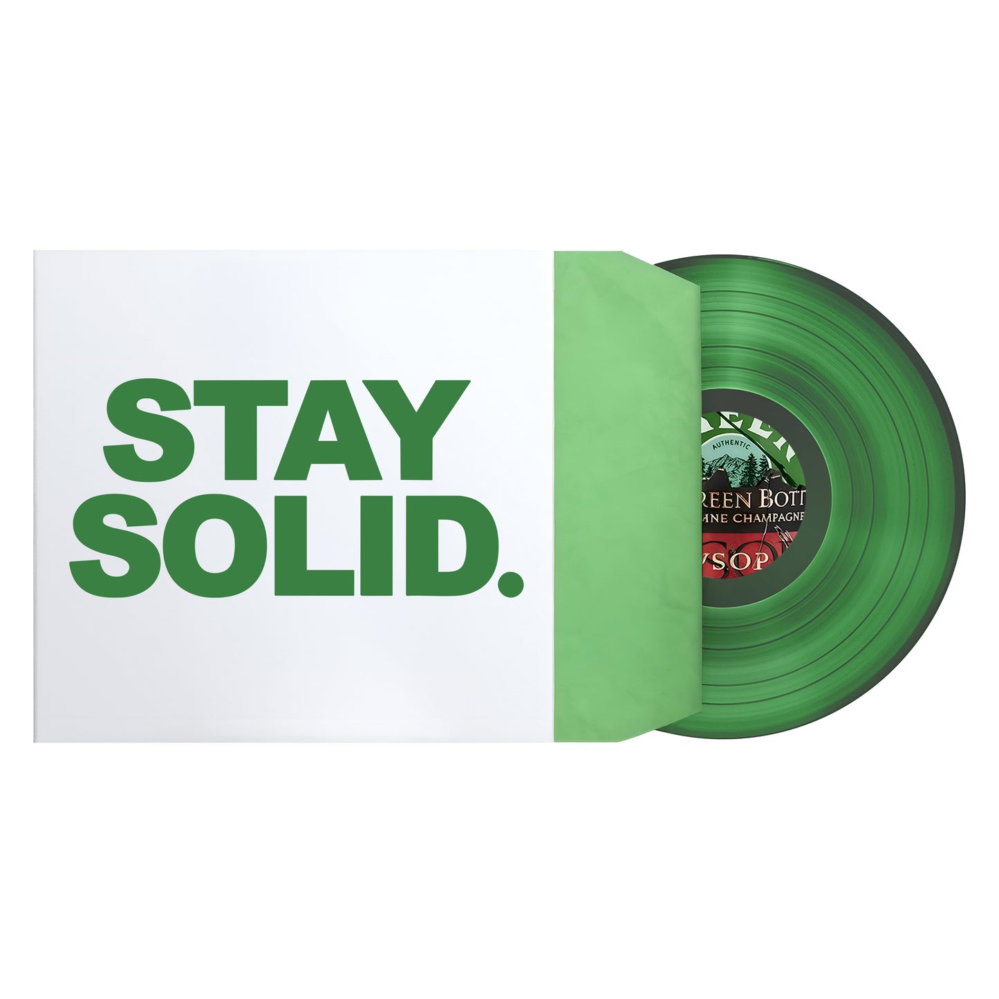 "THE GREEN BOTTLE" (LIMITED EDITION SIGNED VINYL)